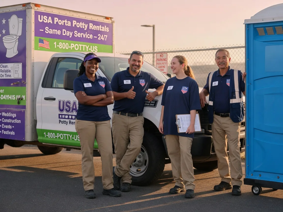 Porta Potty Rental company in Saint Johns, AZ